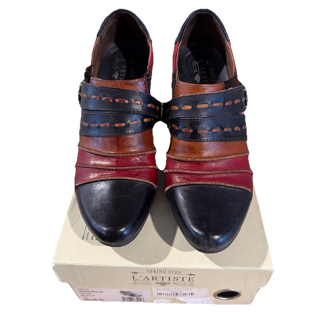 L'Artiste Spring Step Wonderous Bootie Black Size US 9/EURO 40